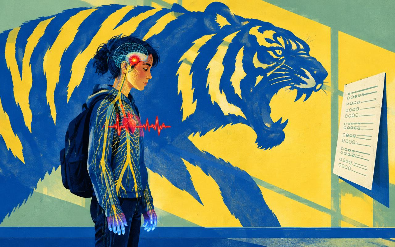 Anxiety, Stress, and the Body: Why Your Brain Can't Tell a Test from a Tiger